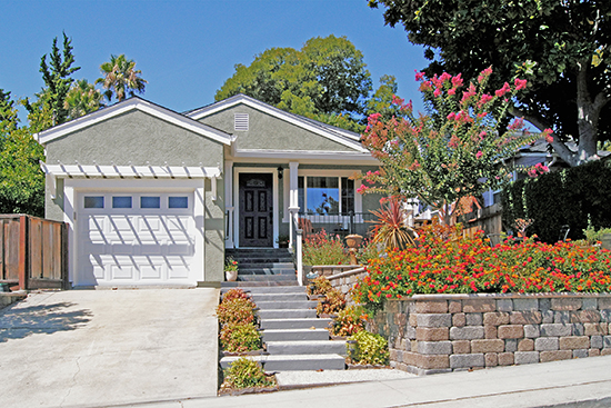 This 1949 post-War home in Martinez, California has been transformed into a delightful cottage.